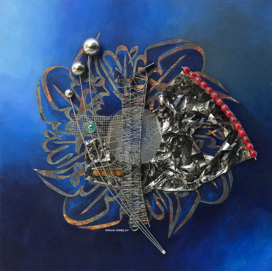 Bismillah ir Rehman ir Raheem - Modern Art Calligraphy