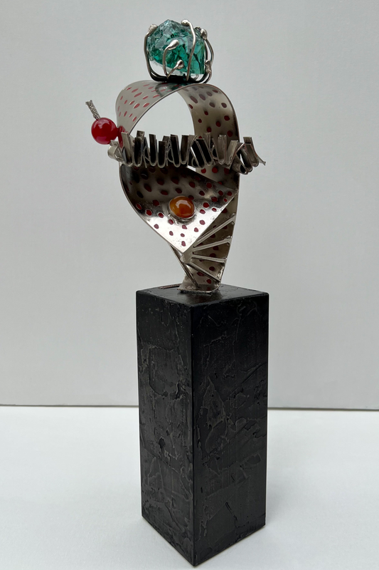 Crowned by Faith: Modern Composition with Allah Calligraphy