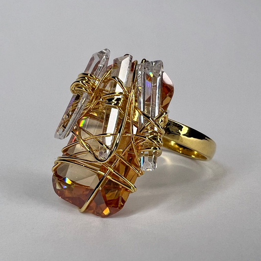 Golden Topaz - Ring