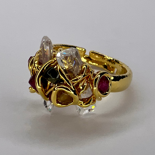 Zircon & Agate - Ring