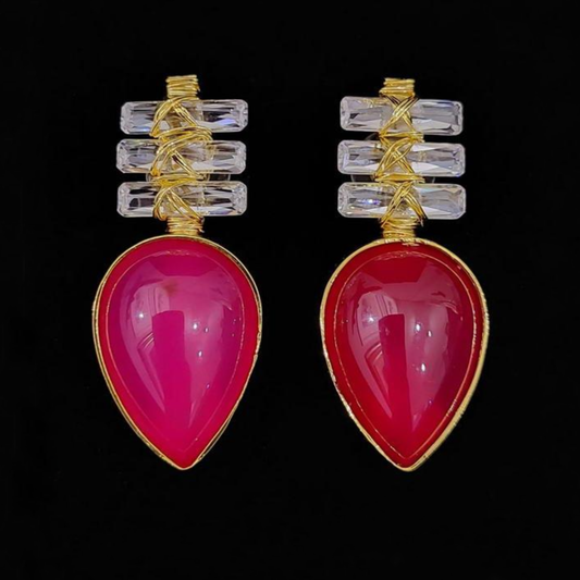 Ruby - Earring