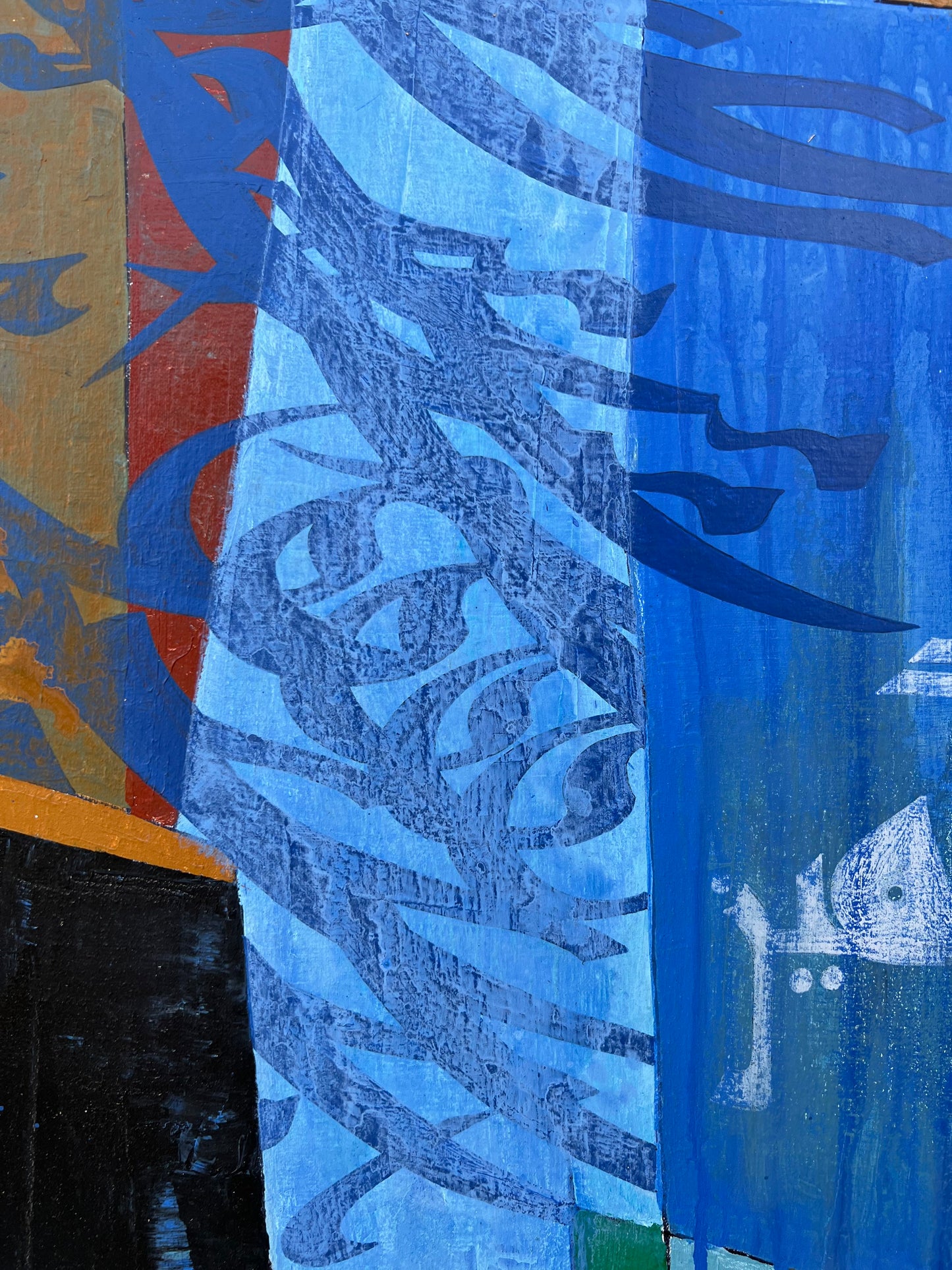 Alhamdulillahi Rabbil Alameen - Calligraphy Painting