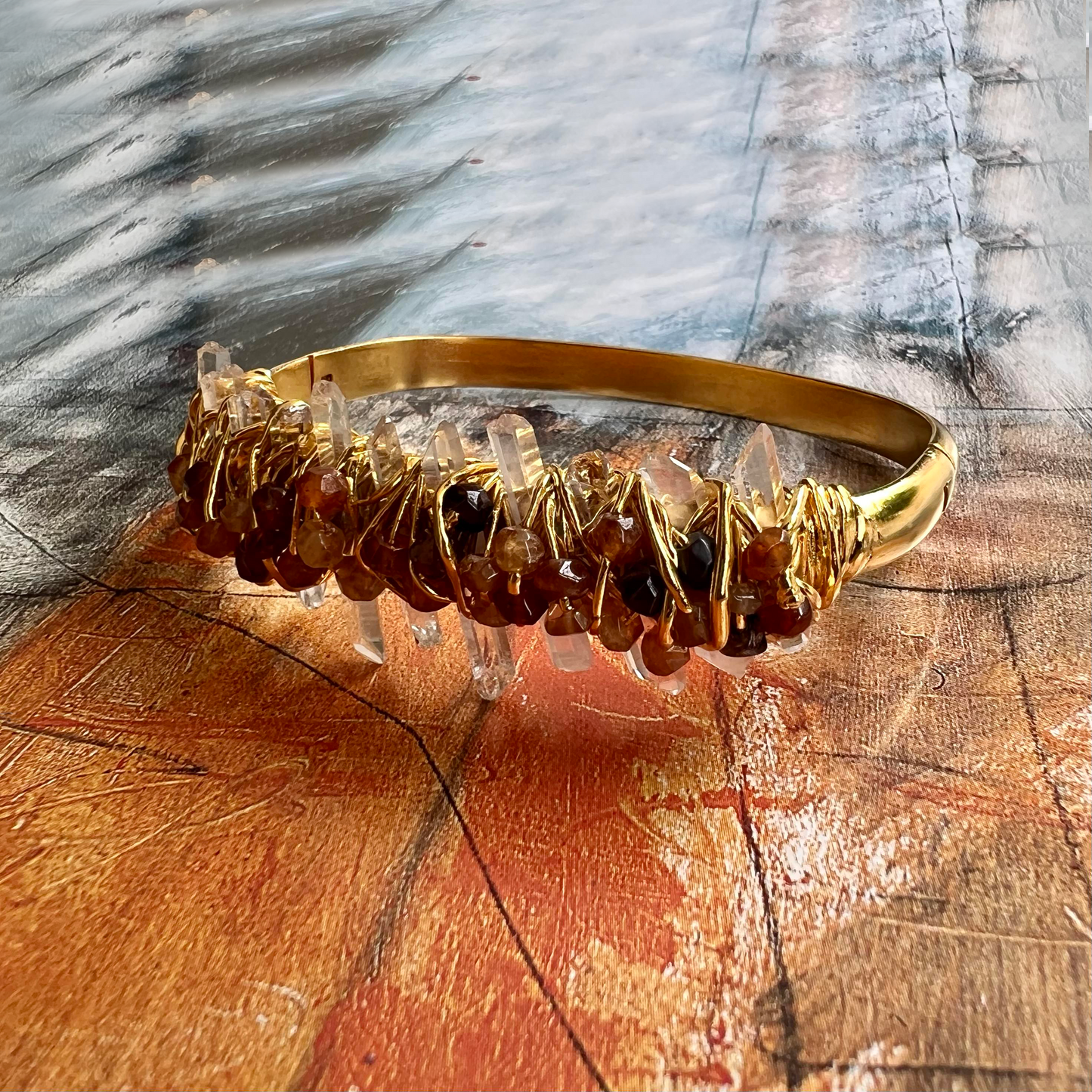 Zircon & Agate - Bracelet