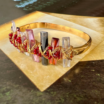 Zircon & Ruby - Bracelet