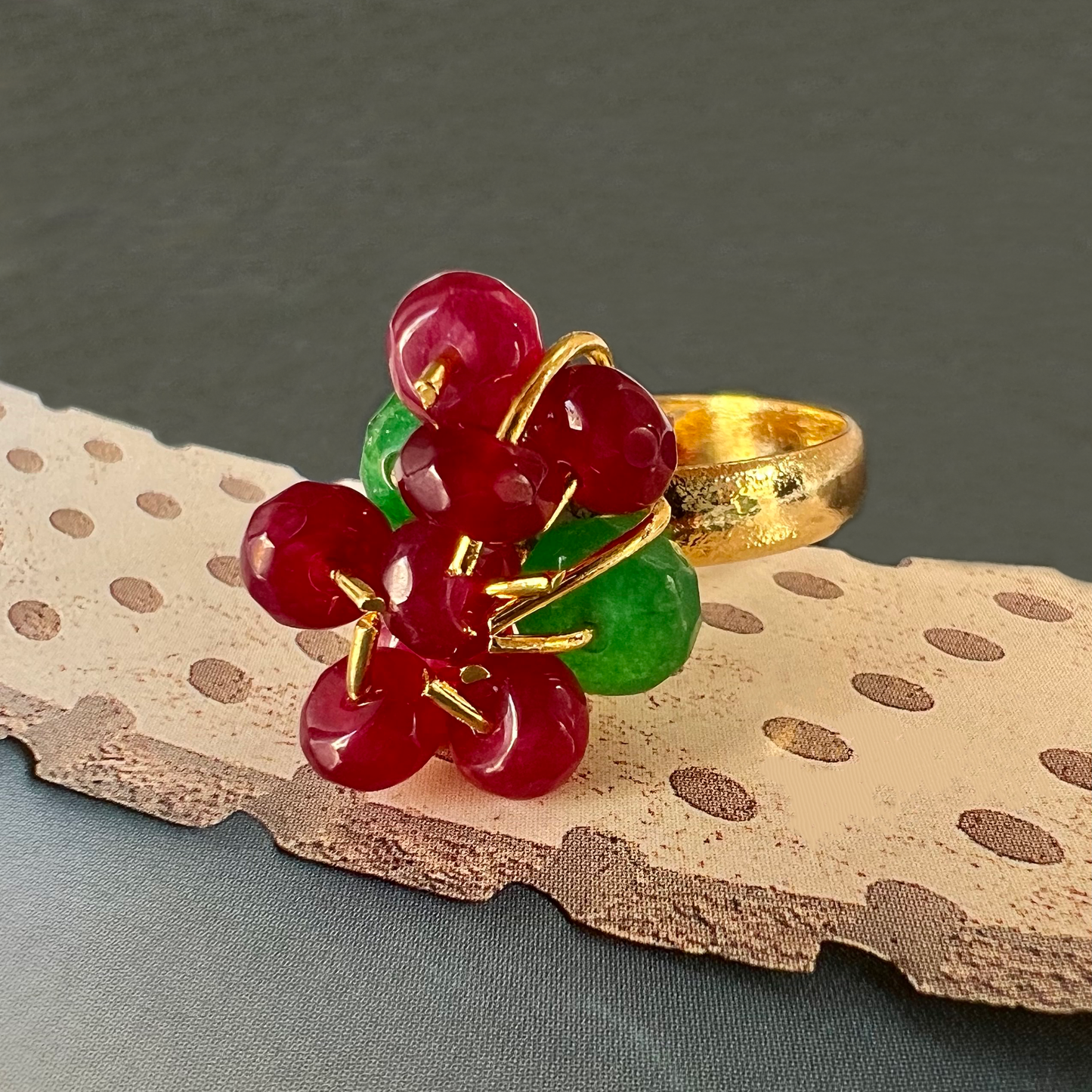 Ruby & Jade - Ring
