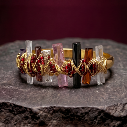 Zircon & Ruby - Bracelet